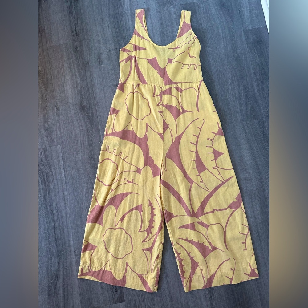 PATAGONIA Garden Island Jumper Romper in Abundance Surfboard Yellow